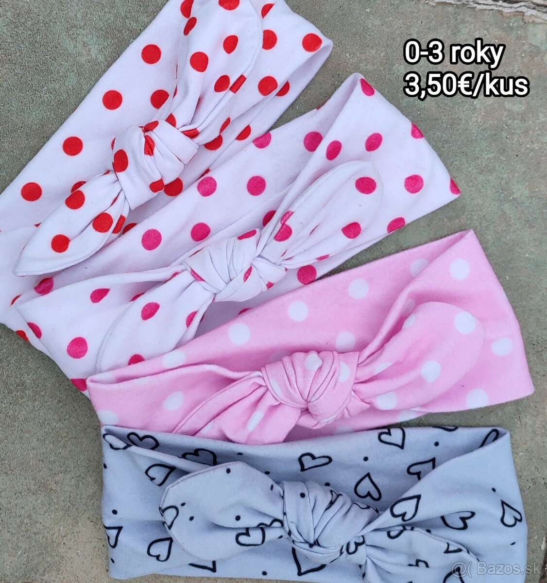 Pružná detská čelenka - 18