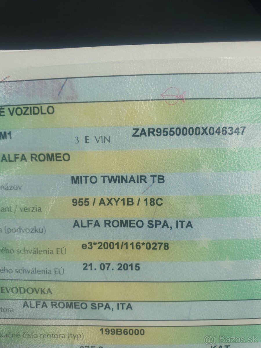 Alfa Romeo Mito 0,9 TwinAir Distinctive - 18