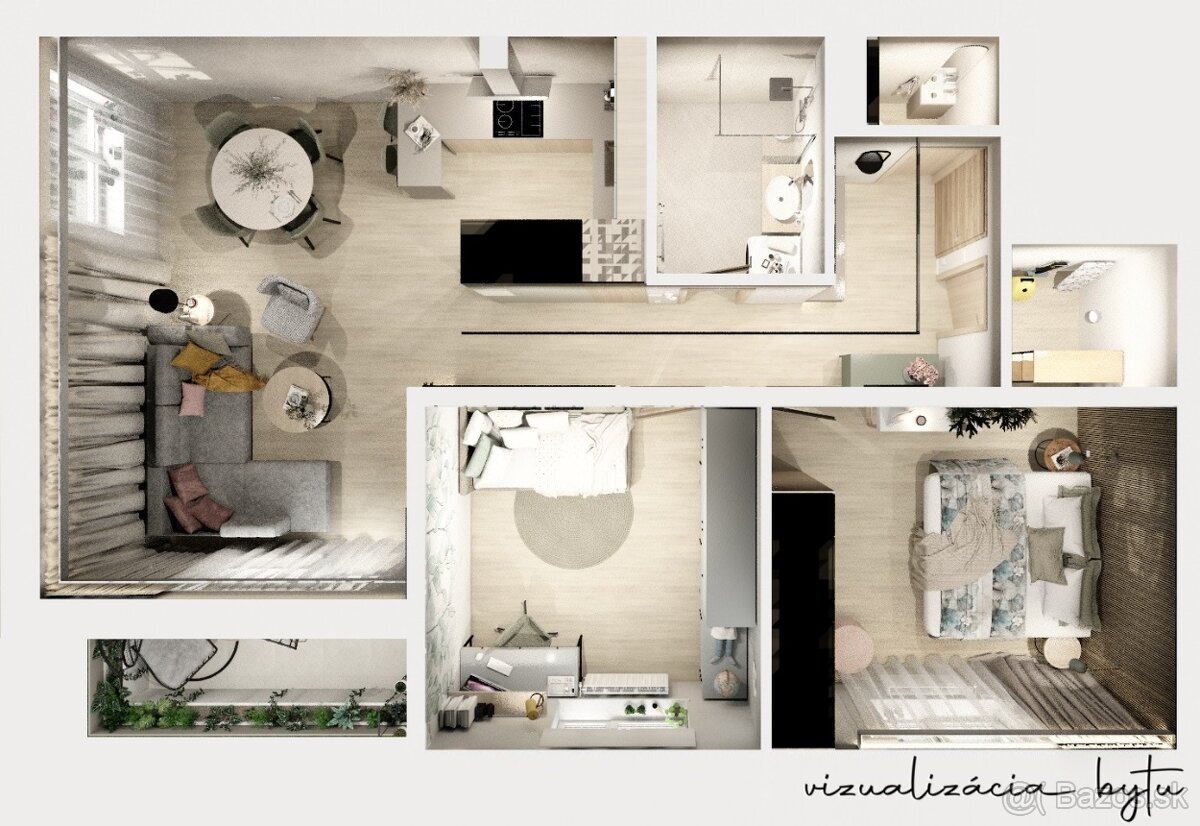 Predám trojizbový byt NOVOSTAVBA Zlaté Moravce - 18