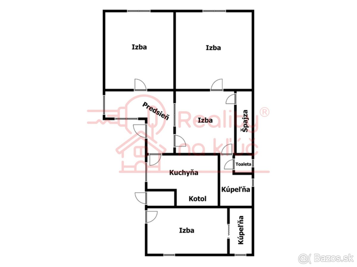 Na predaj 4-izbový rodinný dom s rozľahlým pozemkom Andovce - 18