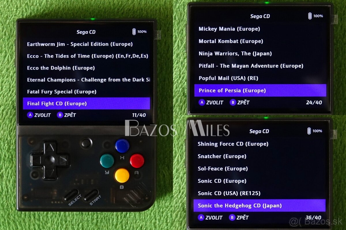 Konzola MIYOO Mini + ○ 128GB, 60tisíc hier, AMIGA ATARI nová - 18