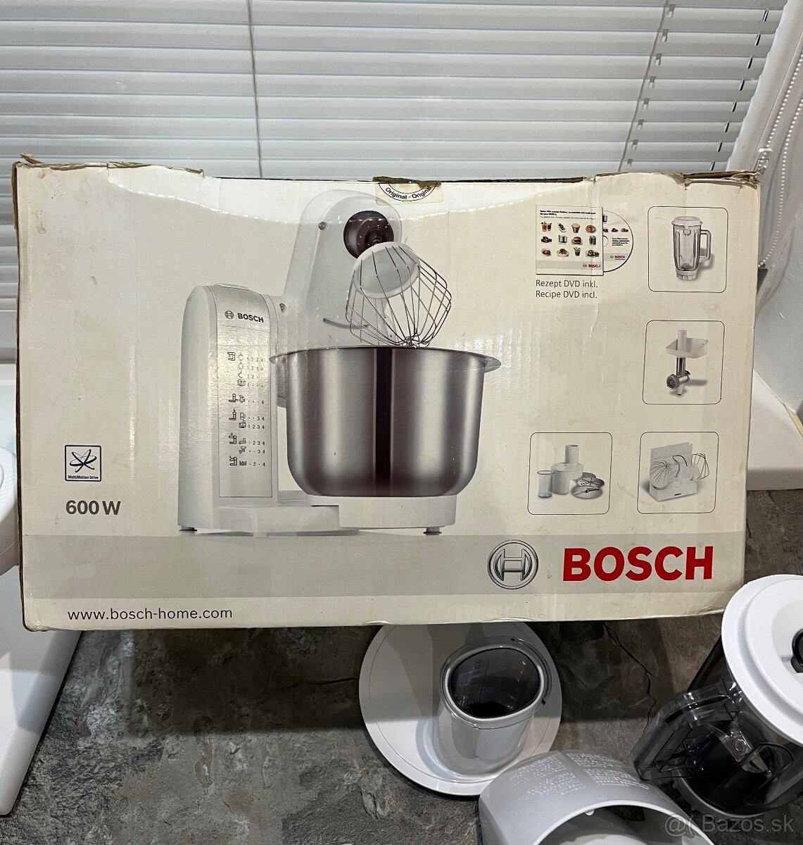 Bosch mum 4875EU kuchynský robot 600w - 18