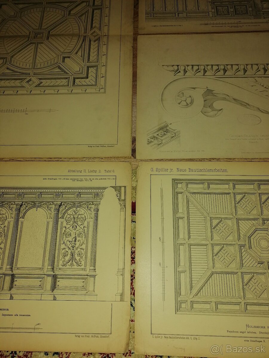 Staré návrhy interiérov. - 18