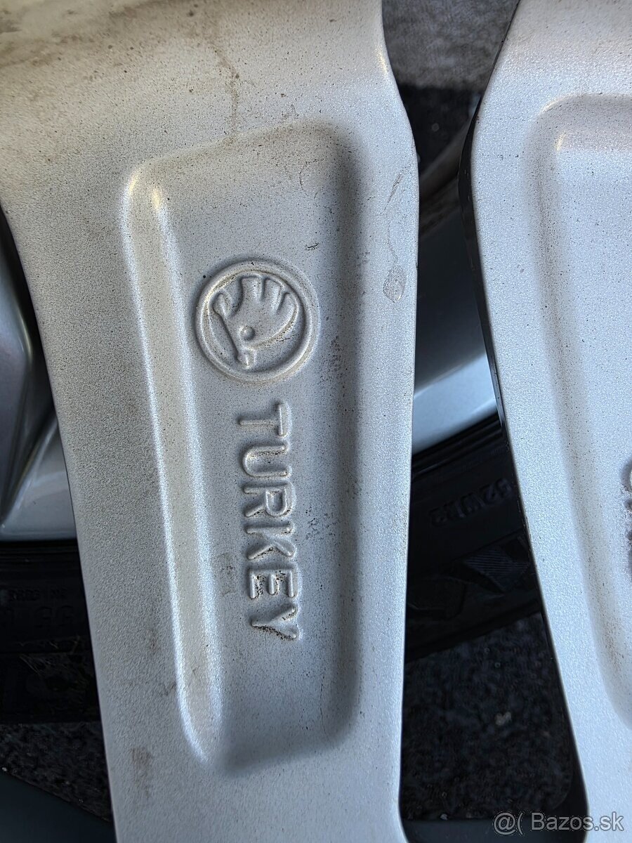 zimne kolesa Skoda fabia 5x100 r16 195/55 r16 - 18