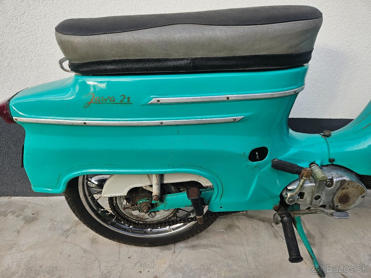 Jawa pionier 21 pôvodný stav rok 1971 - 18