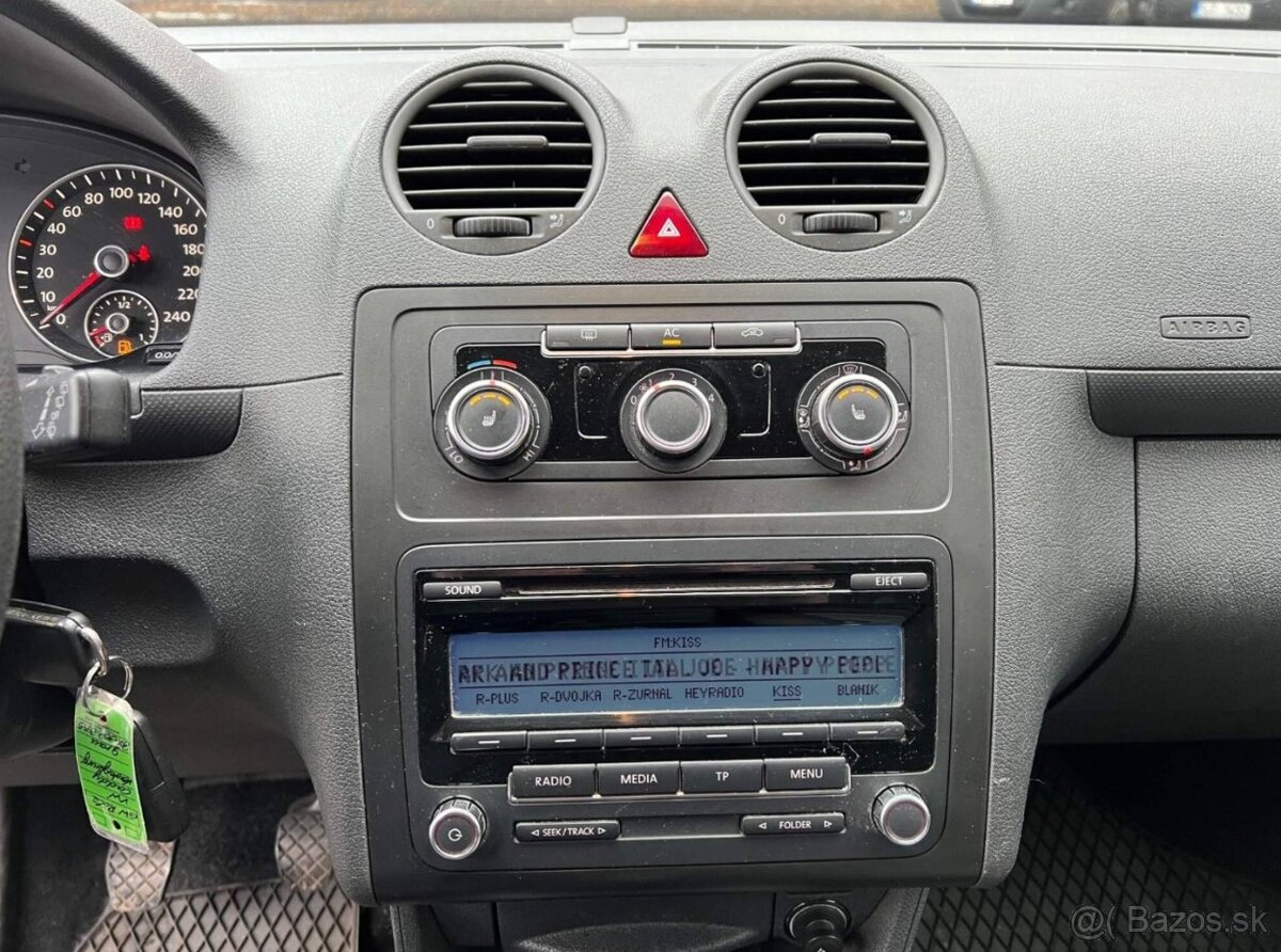 VW Caddy 1.2 TSI 77 kW 2x šoupačky 2011 klima serviska - 18