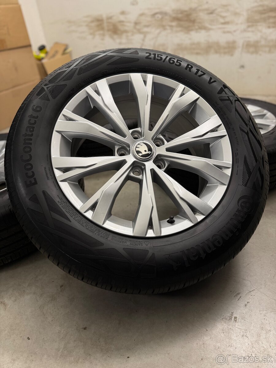 Letná sada VW Montana 5x112 R17 , 215/65/17 VW Tiguan Kodiaq - 18