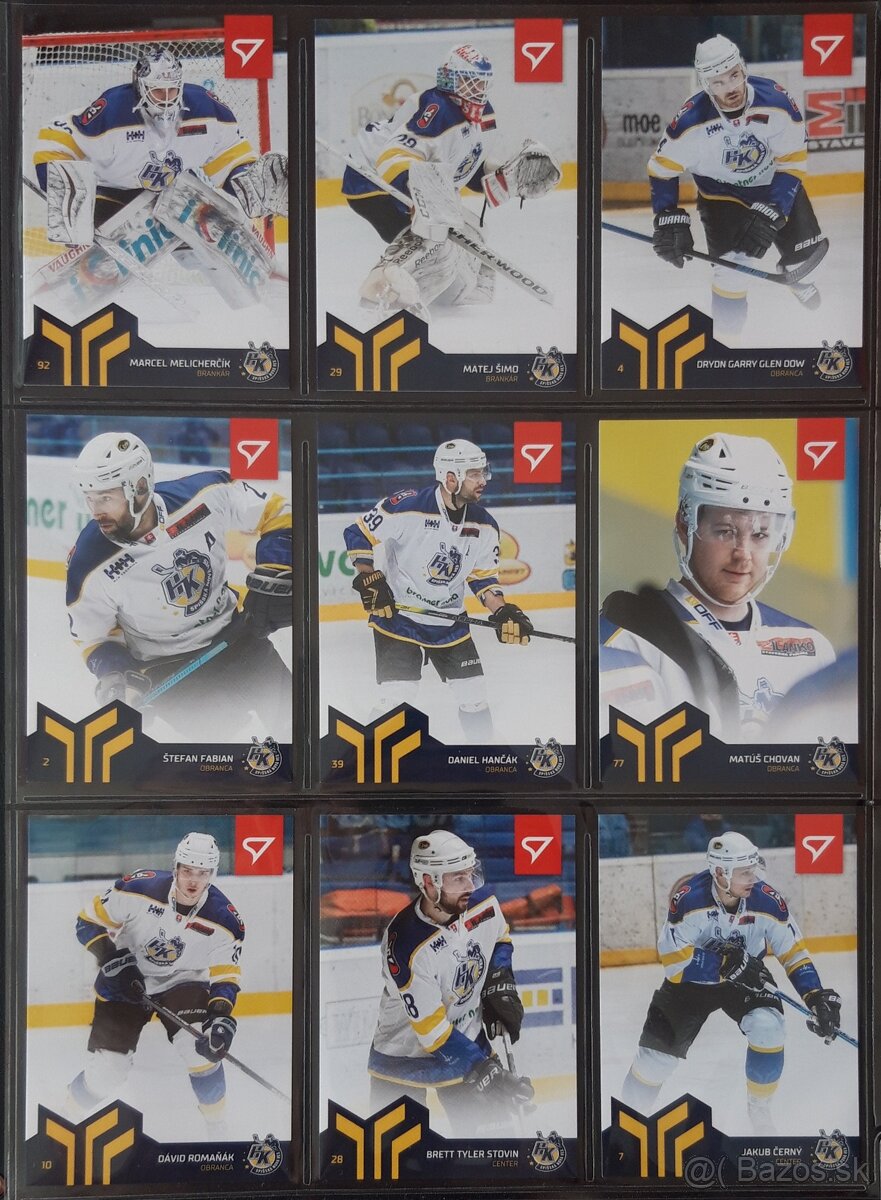 Hokejové kartičky TIPOS EXTRALIGA 25/26 HK SPIŠSKÁ NOVÁ VES - 18