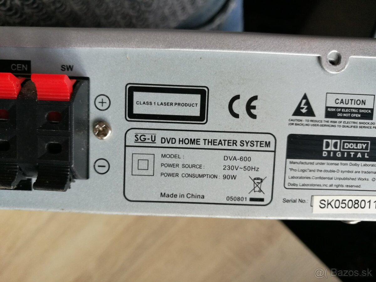 Domáce kino SG-U DVA-600. - 18