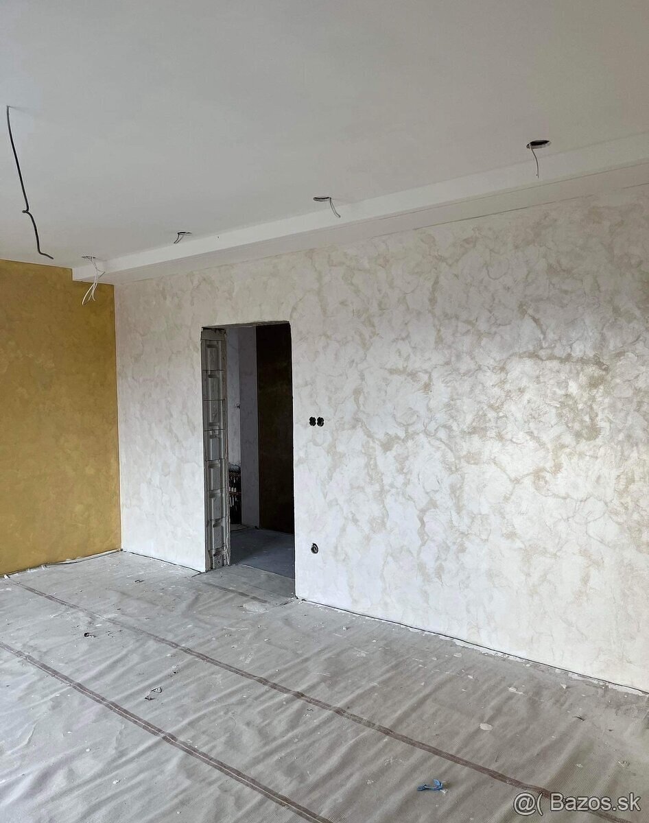 BENÁTSKY ŠTUK, DEKORATÍVNE OMIETKY A FARBY - SLOVENSKO - 18