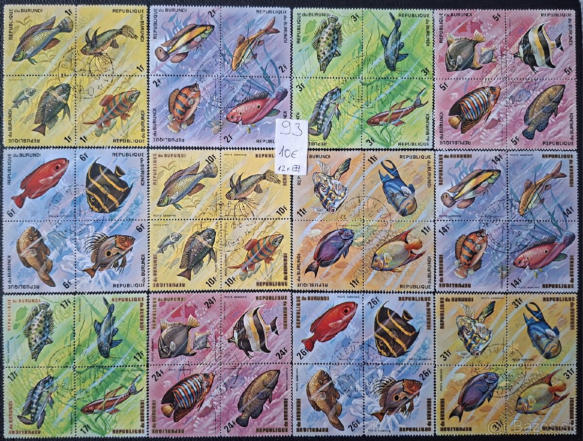 Postove znamky Mix 4 (101poloziek) - 18