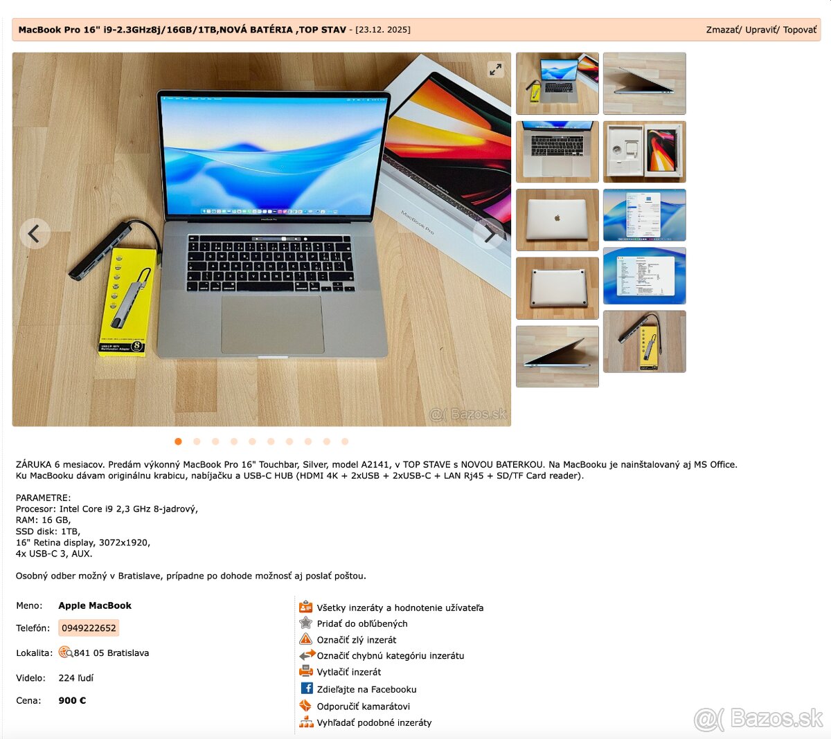 MacBook - ZÁRUKA 6 mesiacov - 18
