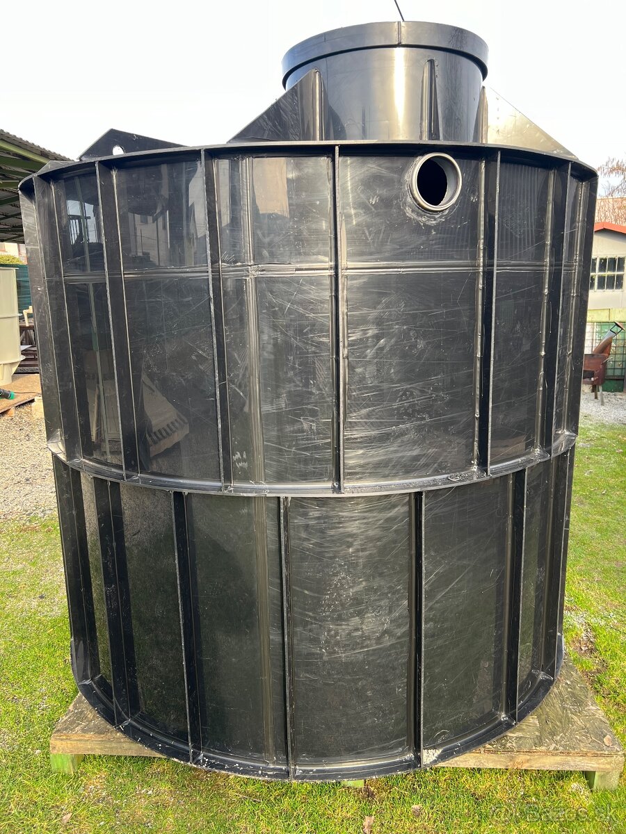 Vodomerná šachta, plastová žumpa, septik, čov, - 18