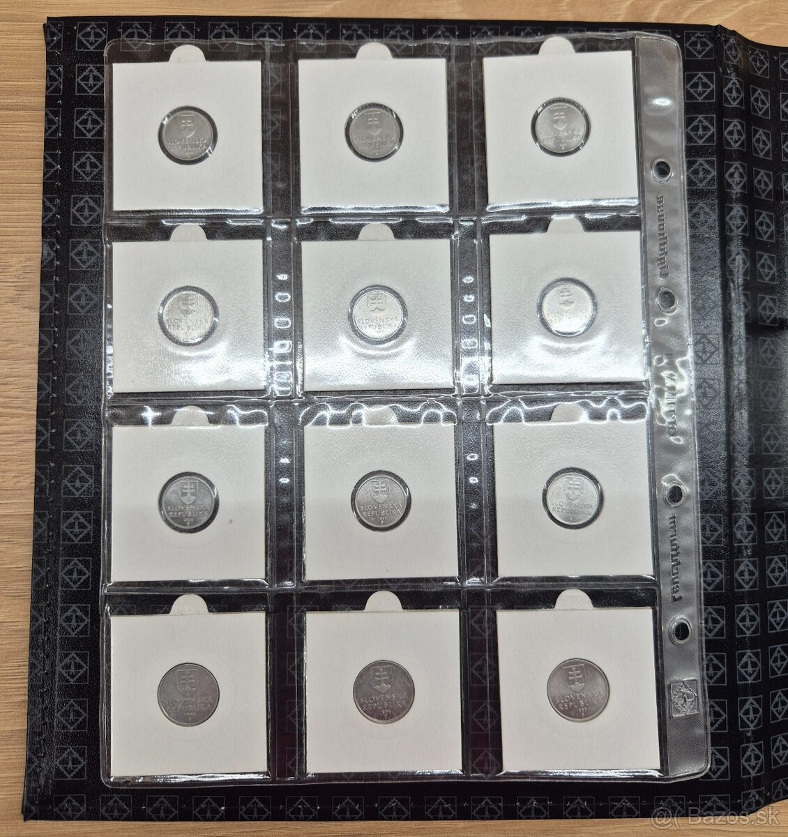 Album Optima s kazetou + mince ČSR, ČSSR, SR - 18