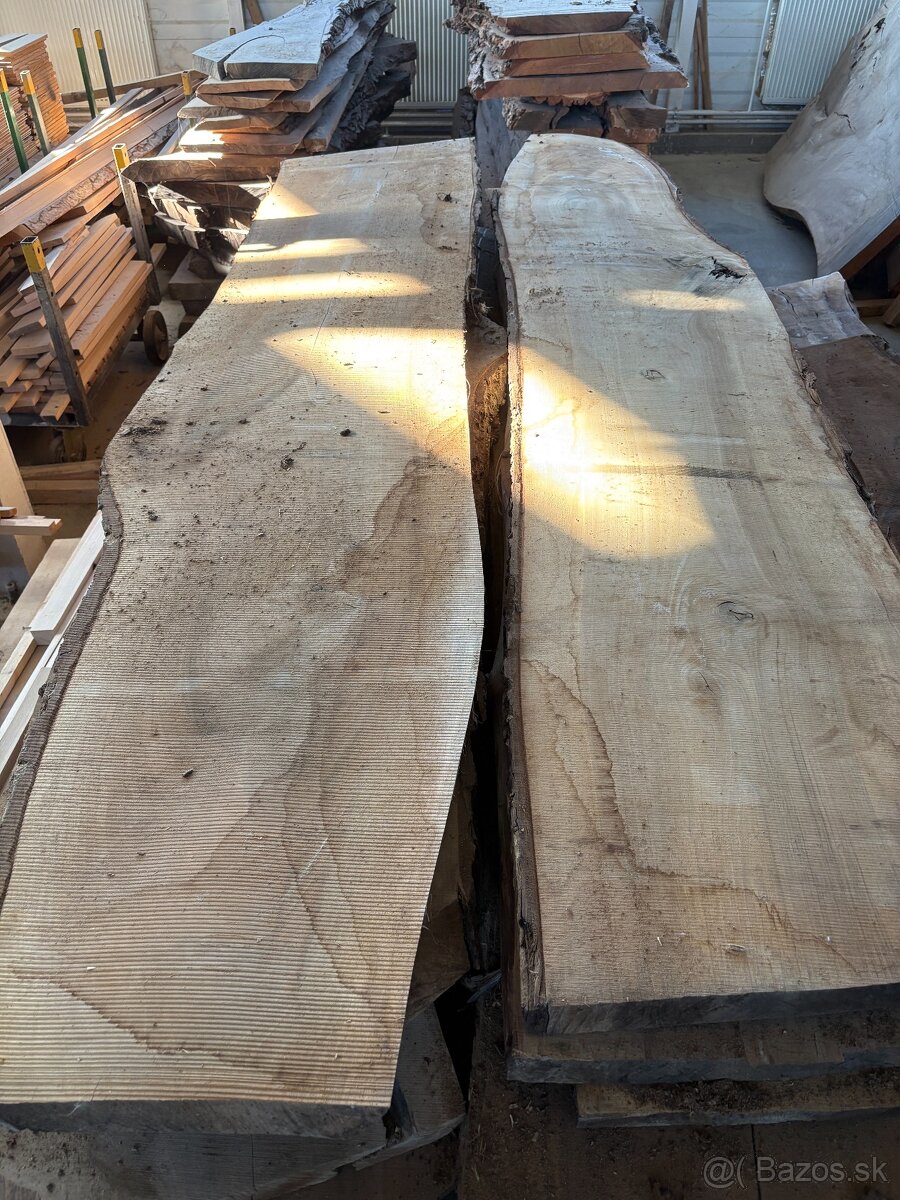 Vysušené orechové fošne, orech, 52 a 60 mm - 18