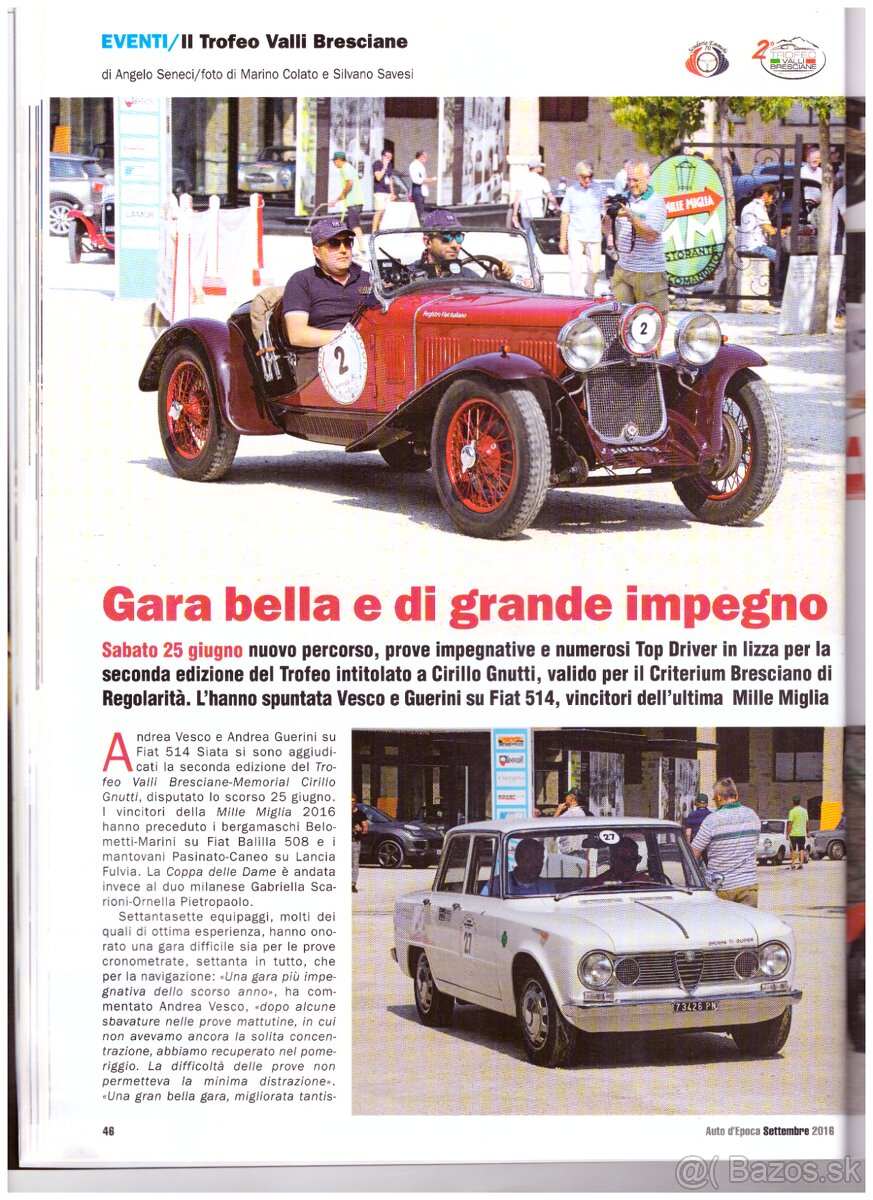 AUTO´EPOCA 2005,2015 a 2016 - 18