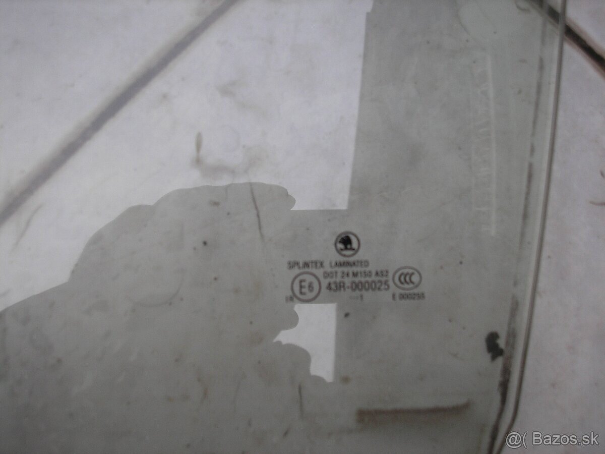 Škoda octavia II Octavia III Seat Altea sklá do dverí - 18