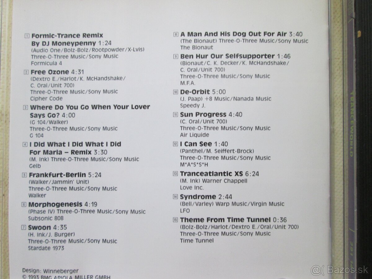 Trancemaster 20 (3cd) + Hot & fresh, Robotrax. - 18