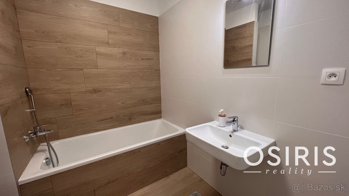 Na prenájom 2i byt s balkónom 12 m2, novostavba 2024, 1x par - 18