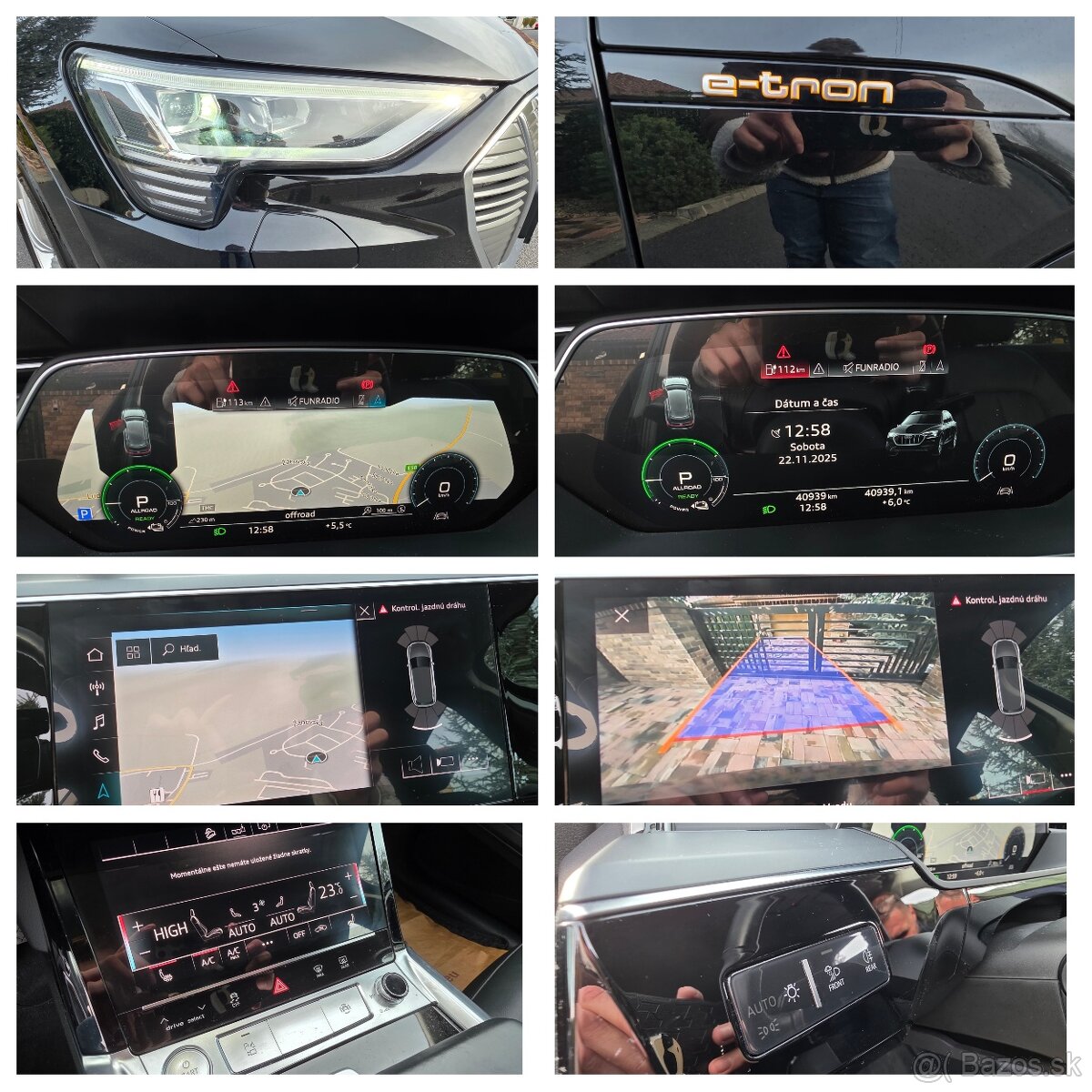 AUDi E-Tron 50 A/T 40.940KM 4X4 ViRTUAL MOŽNY ODPOČET 313PS - 18