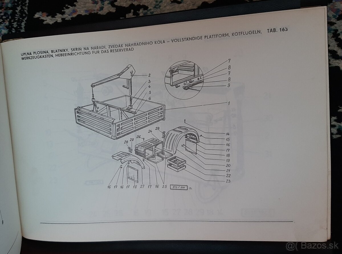 Katalóg Náhradných Dielov Tahaču Tatra 813 6x6 - 18
