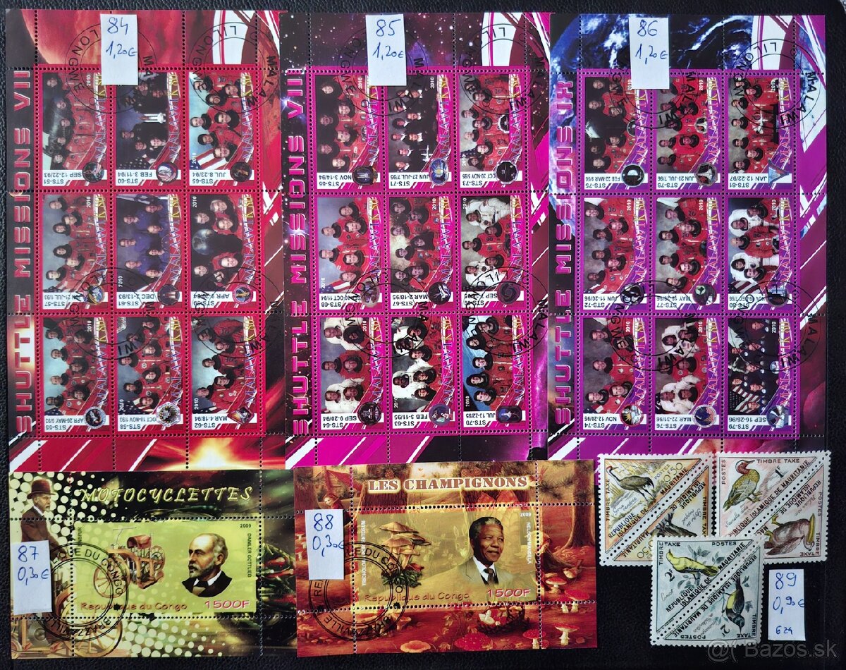 Postove znamky Mix 18 (99poloziek) - 18