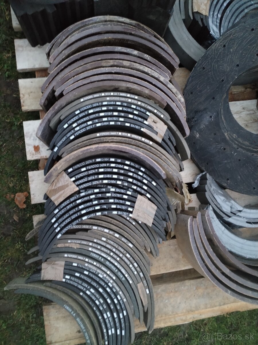 Spojka,lamela,pakne, brzdové obloženia - 18