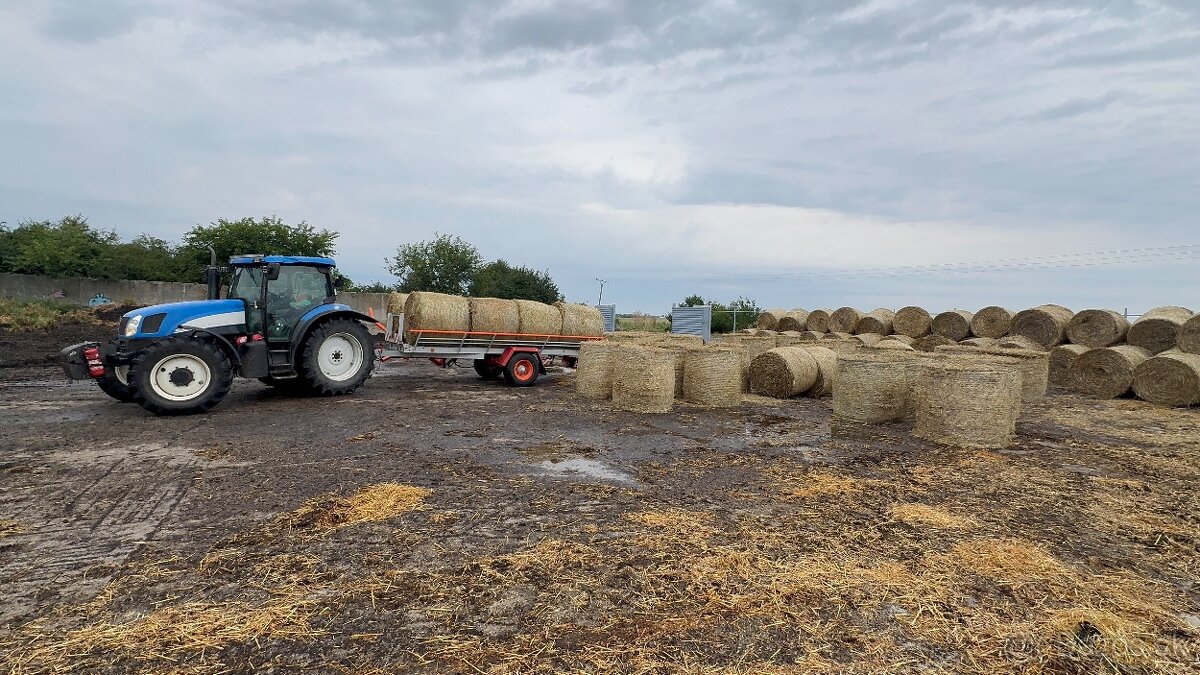 Samonakladacia Samovykladacia vlečka na balíky sena - 18