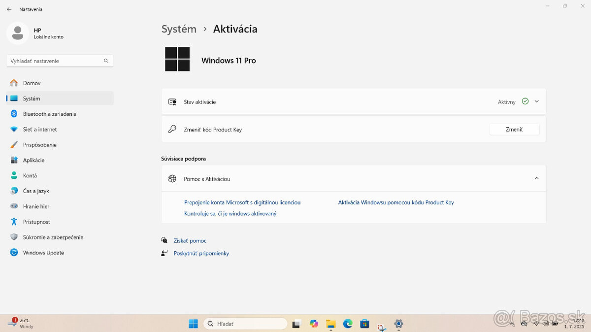 Predám notebook HP ProBook 650 G4 - 18