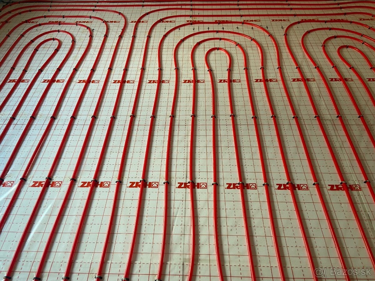 Skladací odvíjač rúr podlahového vykurovania - kolotoč - 18