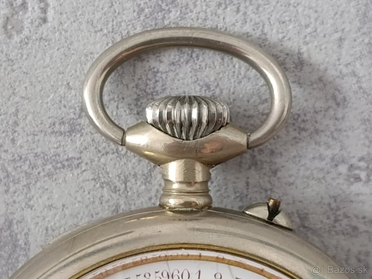 moc pěkné masivní kapesní hodinky COLOMBOPHILE - 18