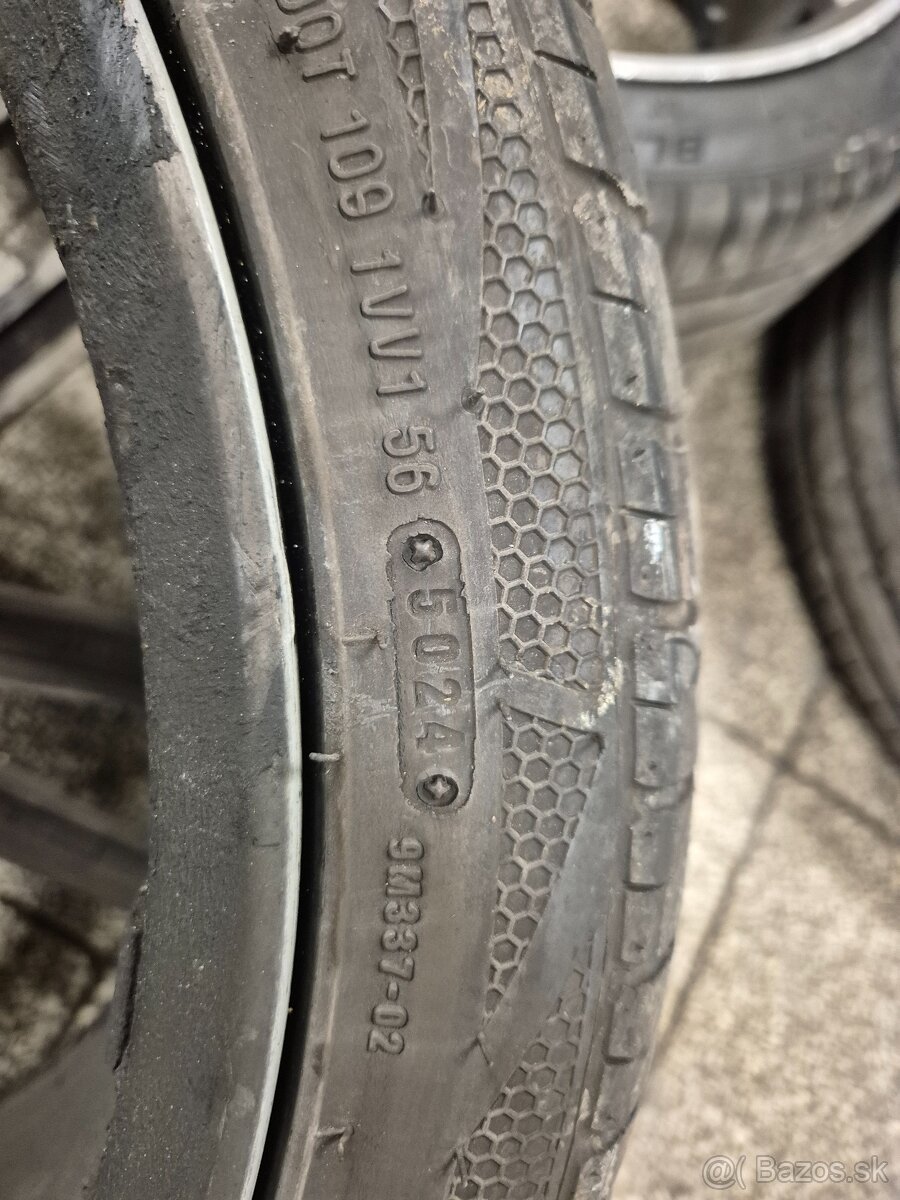 Predám elektróny 5x112r19 s pneu 255/35r19 - 18