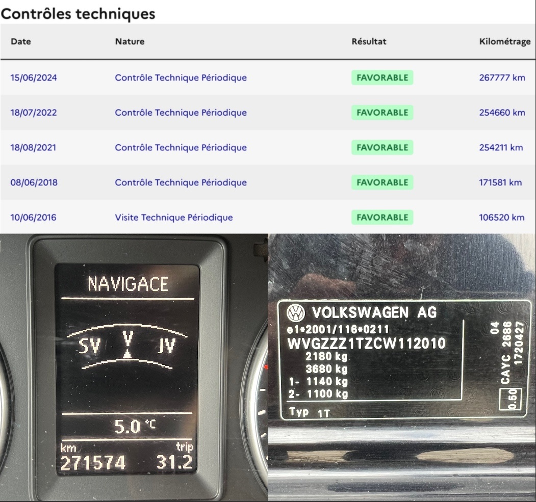 PREDAM VOLKSWAGEN TOURAN 1.6TDi 77kW edícia MATCH dovoz FR - 18