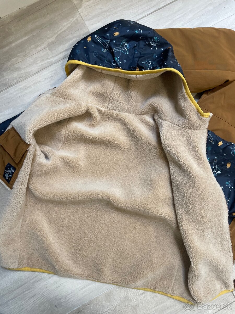 Kvalitné nové zimné oblecmenie pre chlapca 128-140 - 18