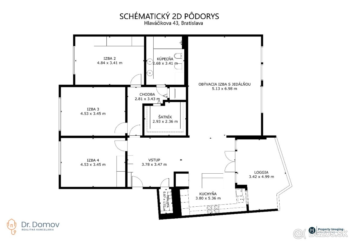 NA PREDAJ EXKLUZÍVNY 4-IZBOVÝ BYT S VÝHĽADOM NA RAKÚSKO - 18