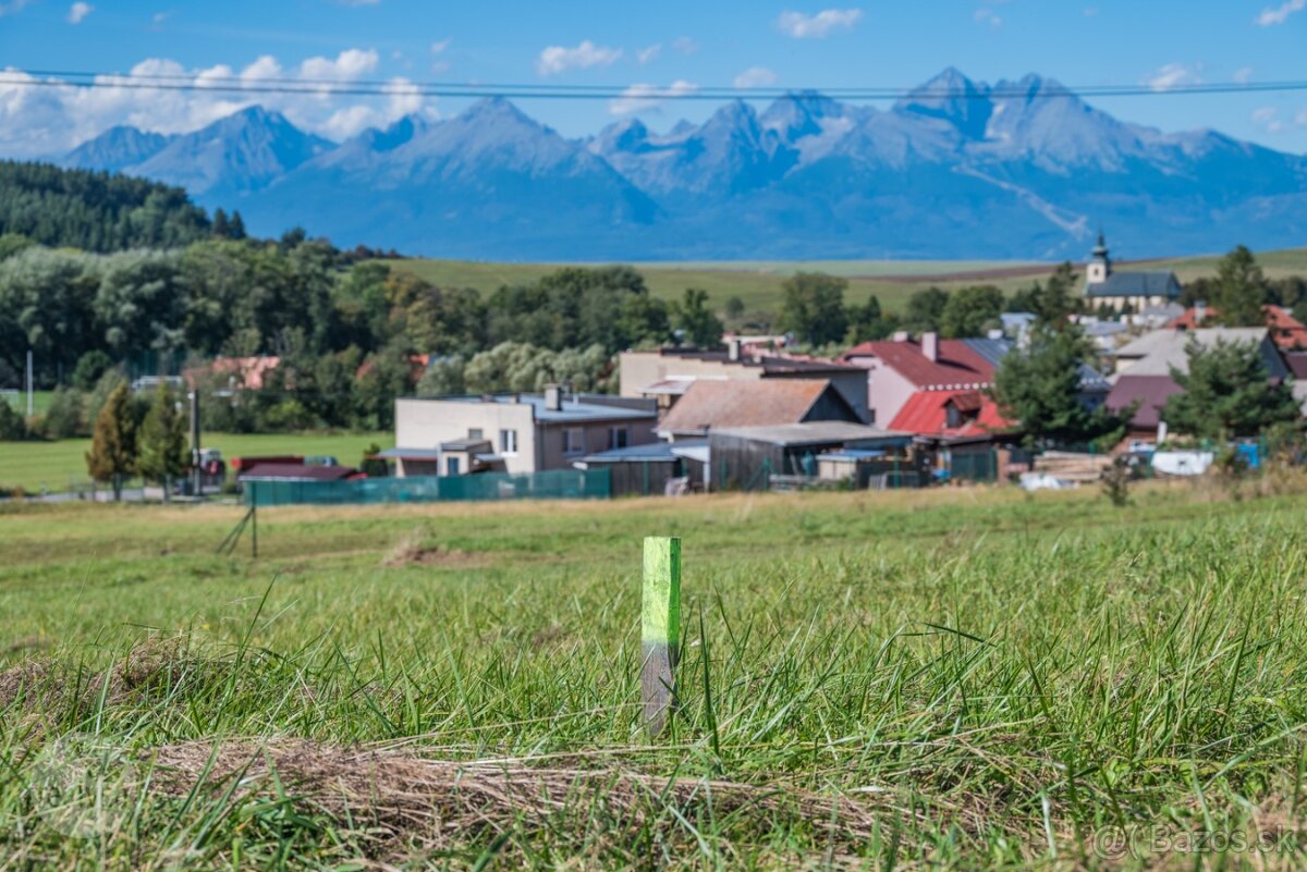 Na predaj stavebné pozemky s výhľadom na Vysoké Tatry - 18