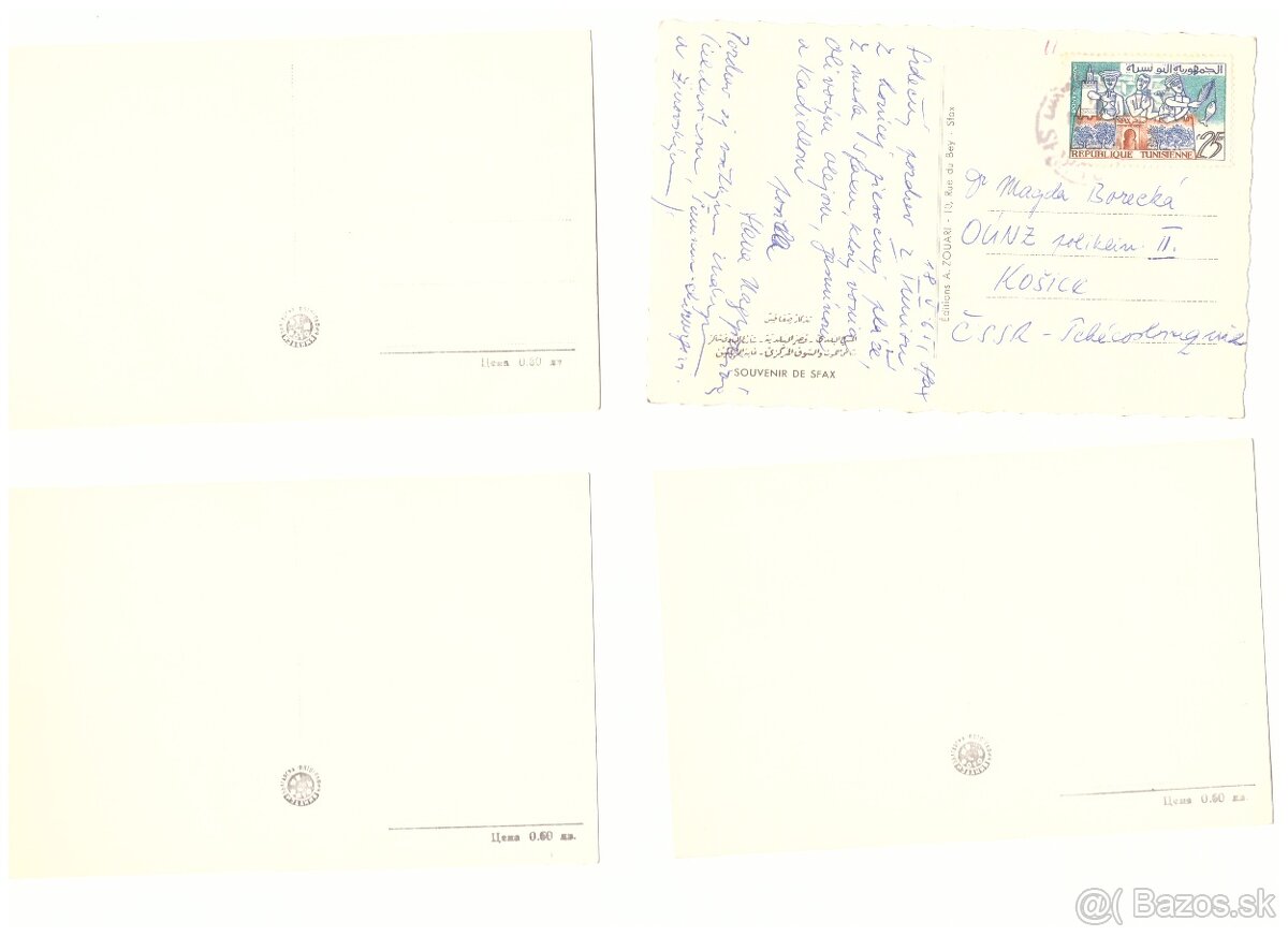 Pohľadnice Európa mix - 18