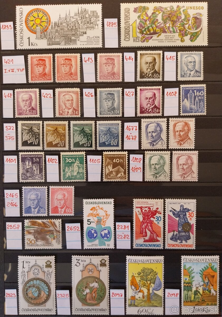 Známky ČSR – 4 - 18