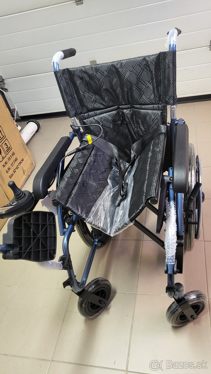 Novy elektrický vozik pre ZTP vaha 25kg nosnosť do110Kg - 18