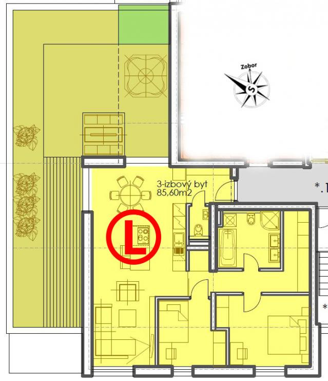 Rezidenčný projekt - NITRA - NOVOSTAVBA - 18