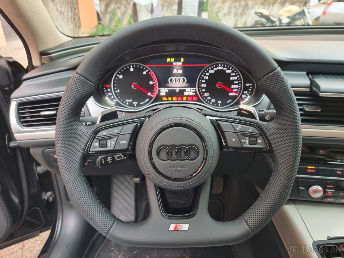 AUDI MULTIFUNKCNY VOLANT ZKOSENY S AIRBAGOM F1 - 18