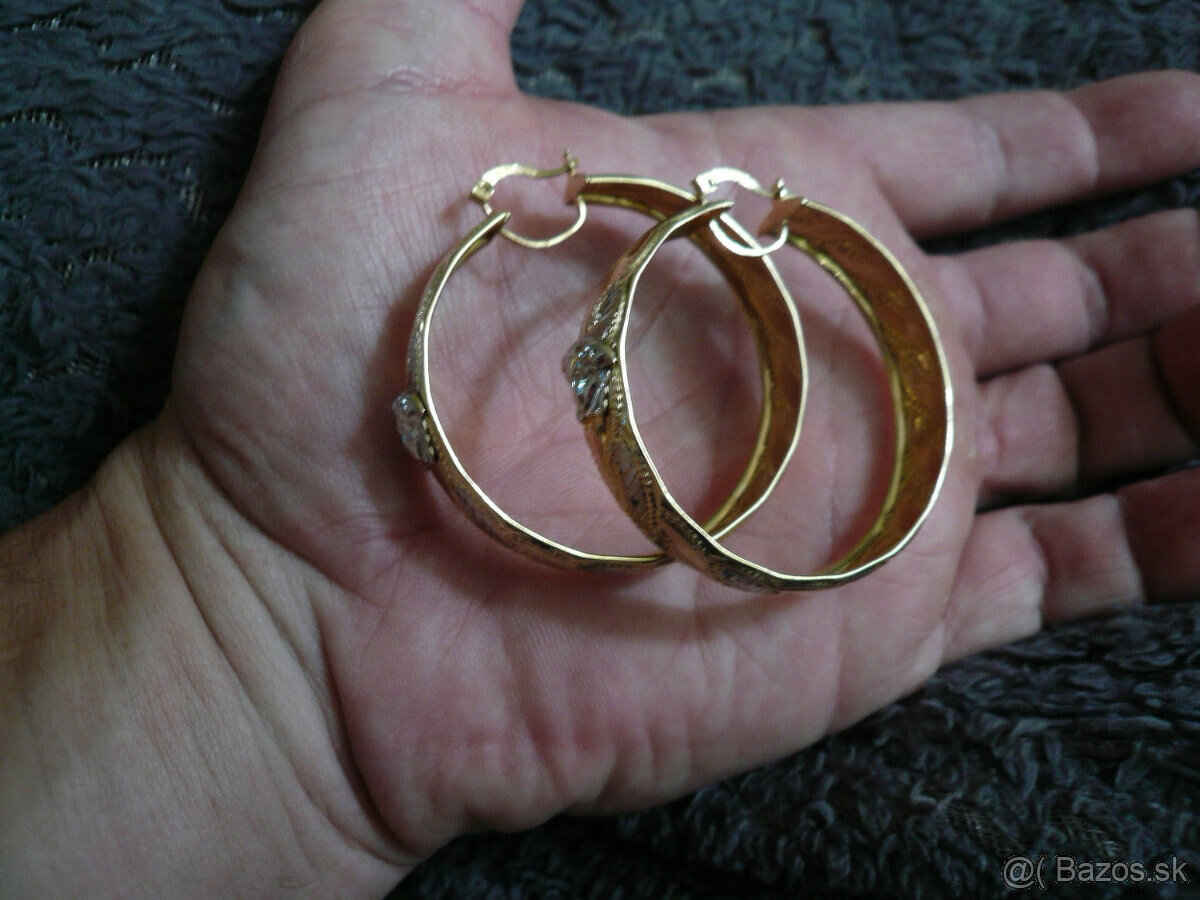 predam zlate nausnice 2 - 18