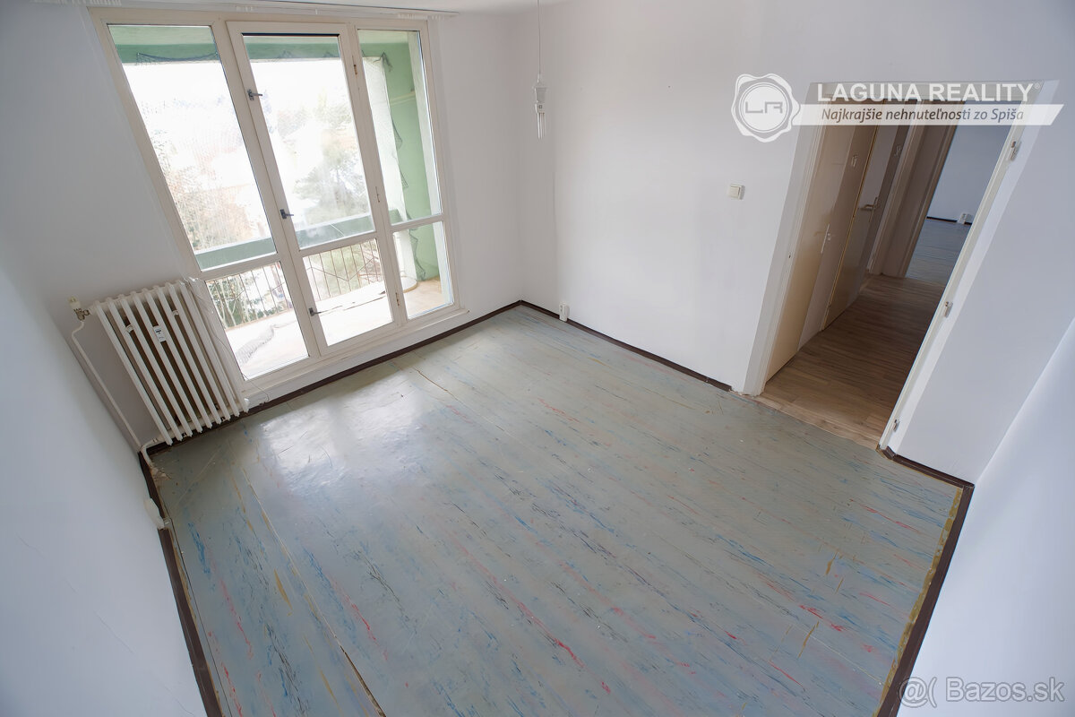 Slnečný byt 2+1 s loggiou v centre, Banícka ul., Sp. N. Ves - 18