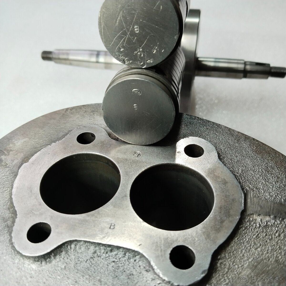 MANET 90 VÁLEC & KLIKA KLIKOVKA KLIKOVÁ HŘÍDEL & PÍSTY ORIG. - 18