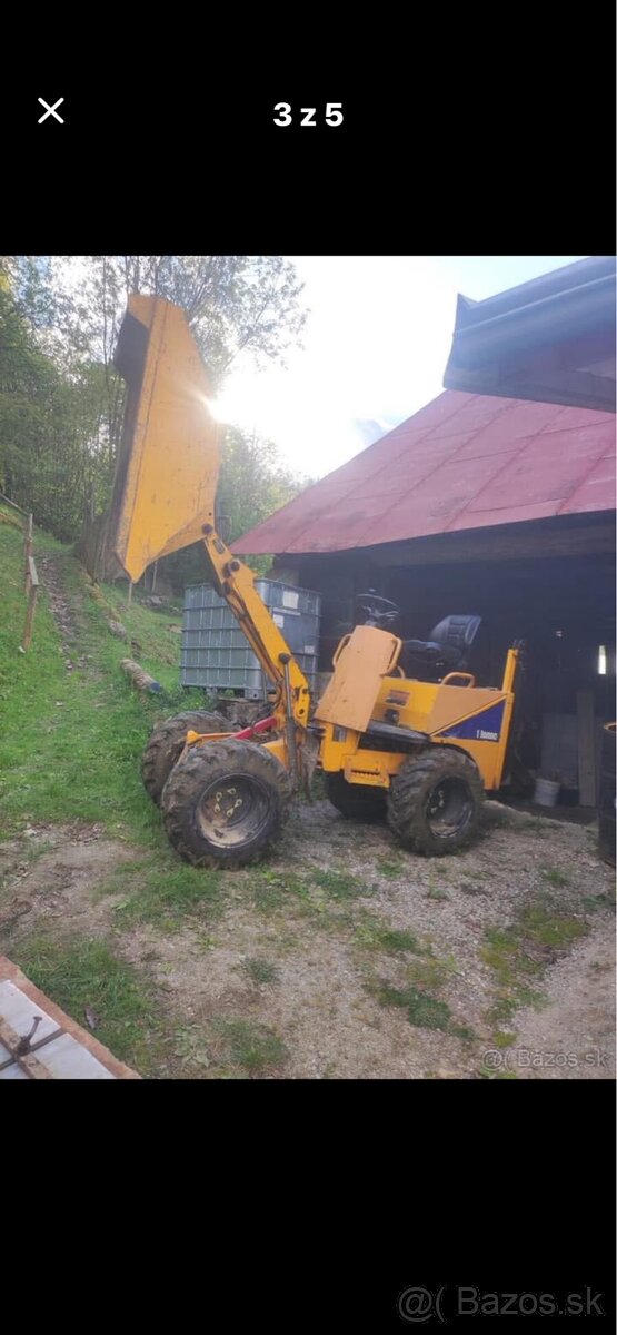 Požičiam Bager, dumper, vibračnu žehličku a vozík - 18