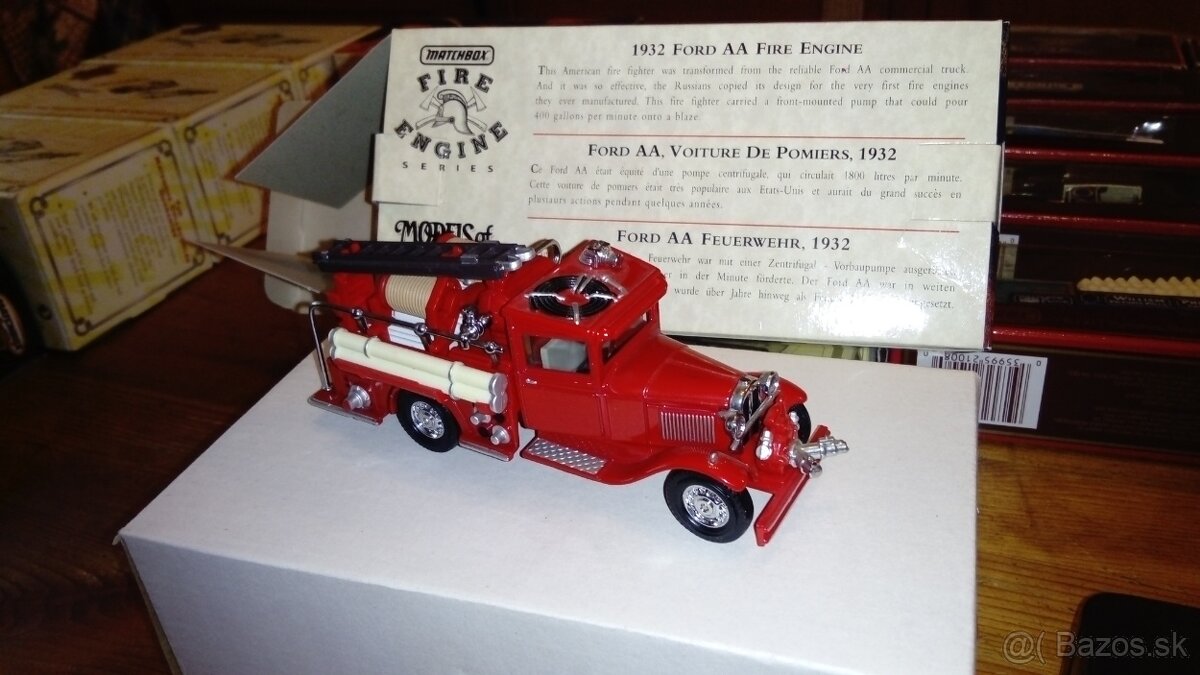 MATCHBOX FIRE ENGINE SERIES - 18