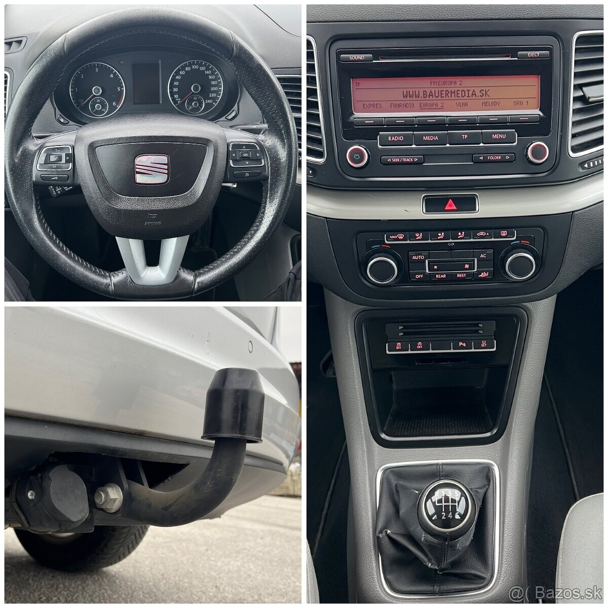 PREDÁM SEAT ALHAMBRA 2.0TDi 103kW CR 7 MIEST dovoz FR - 18