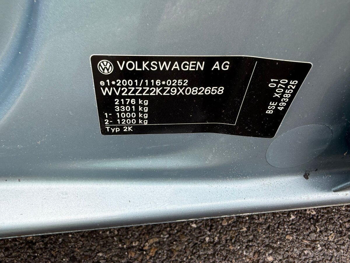 ► VW CADDY 1,6 MPI STYLE LIFE - 75 kW, PARK. SENZORY ◄ - 18