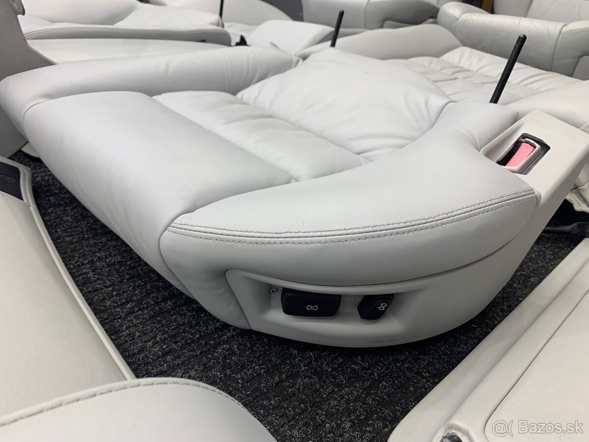 Biely interiér pre bmw e32 long - 18