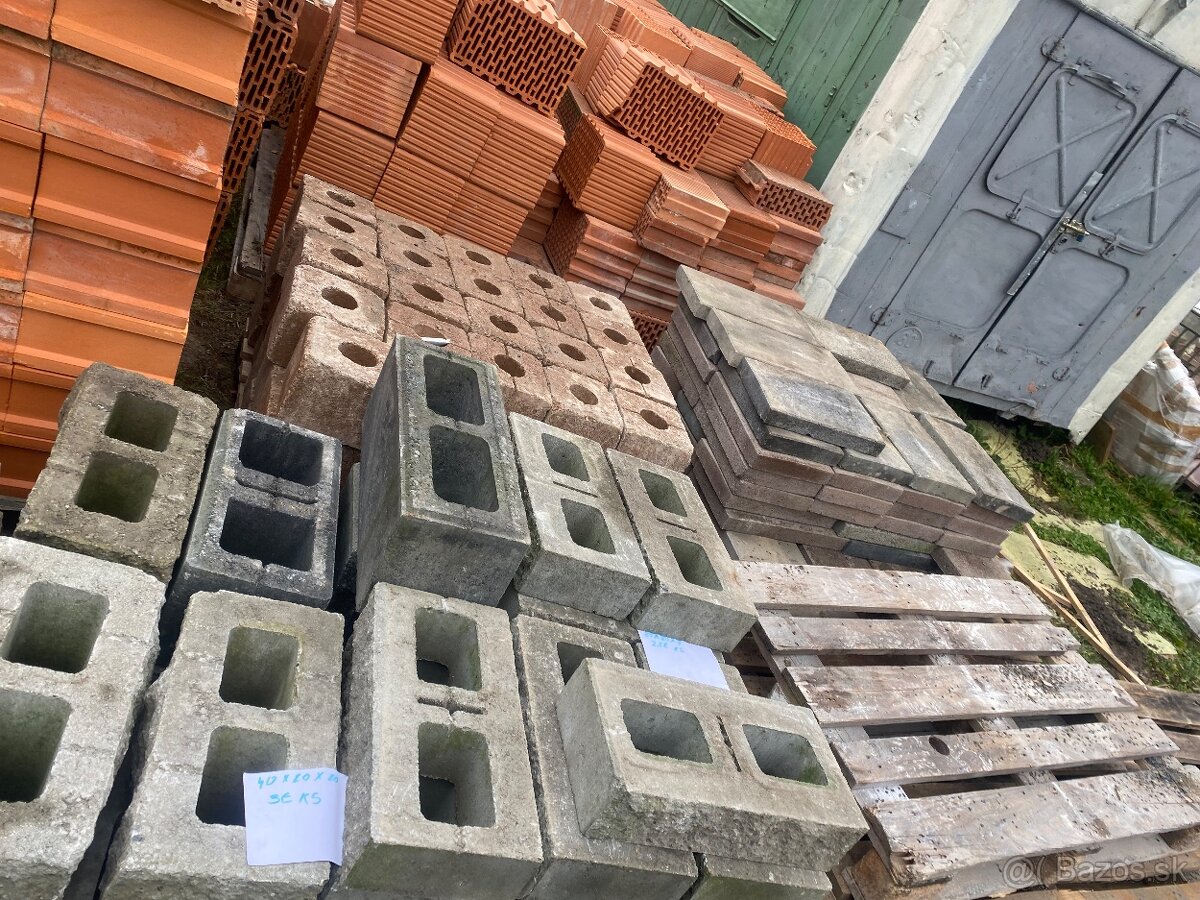 Zámková dlažba , okrasné tvárnice , betónové strešný - 18